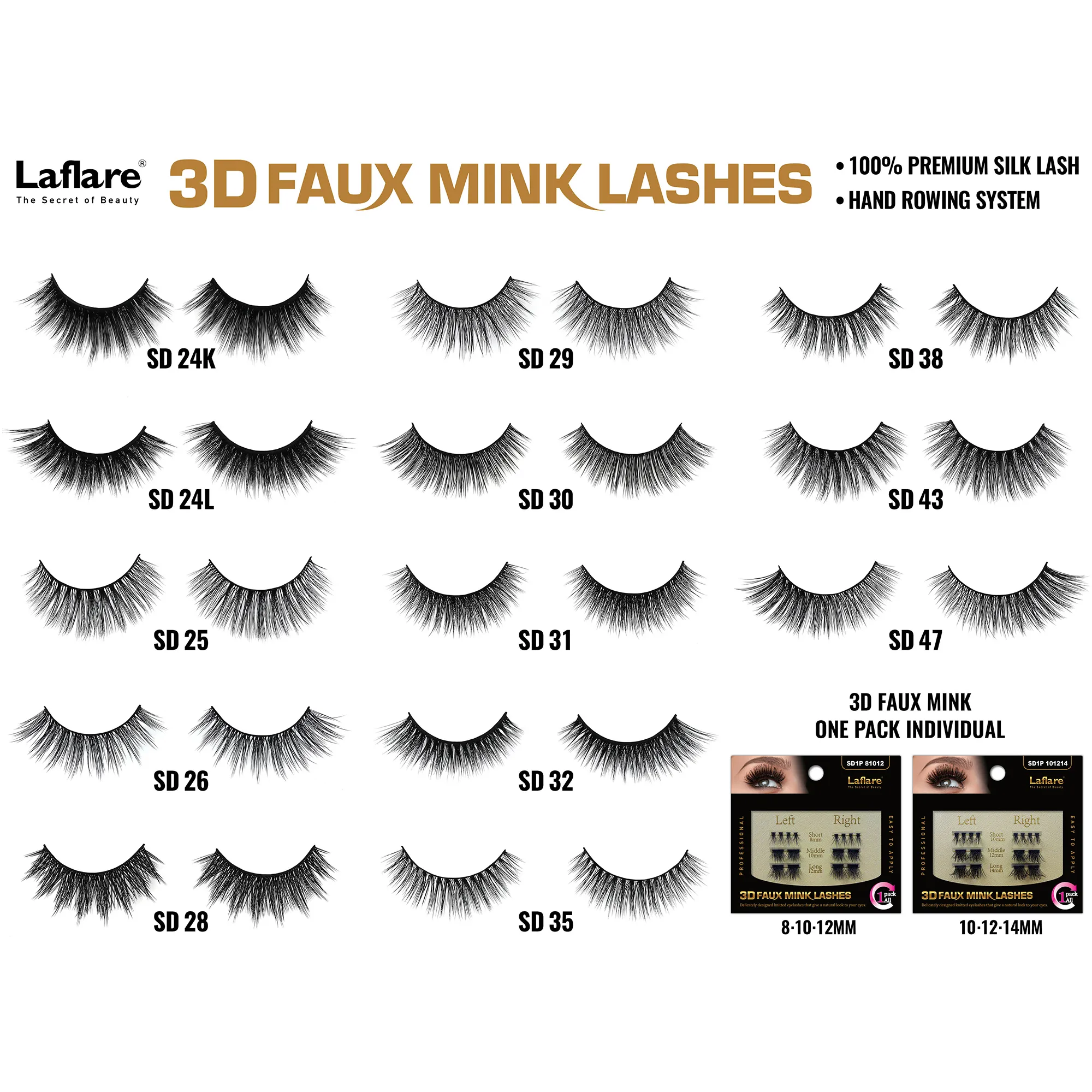 3D FAUX MINK LASH – Laflare