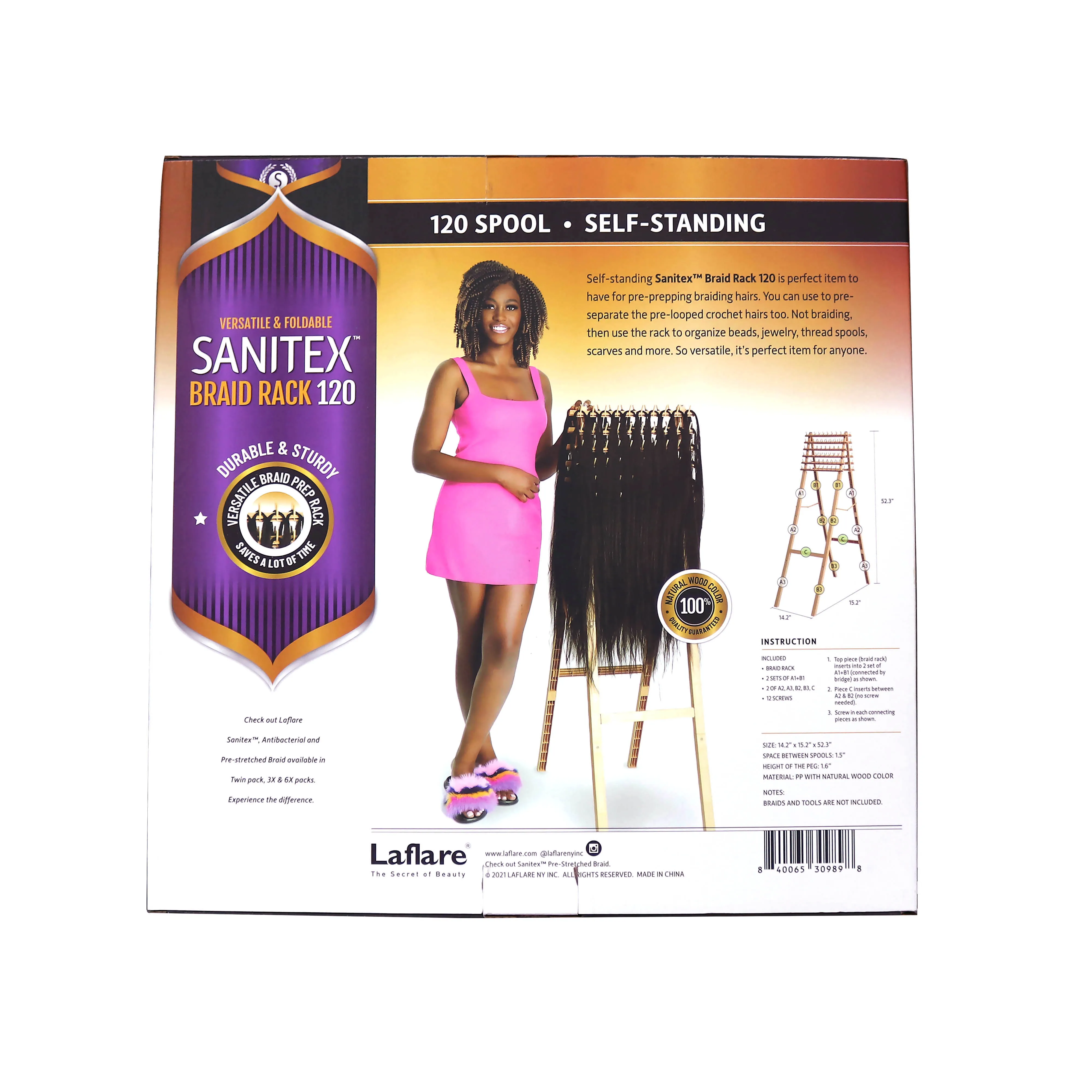 Laflare Sanitex Braid Rack 120